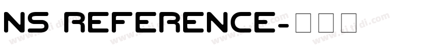 Ns Reference字体转换